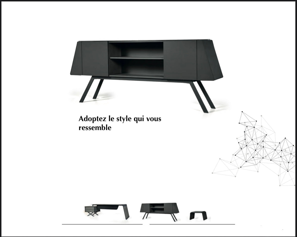 Bibliothèque FREYA, meuble de rangement professionnel au design moderne 