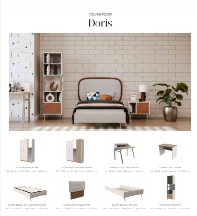 Chambre enfant DORIS – Moderne et pratique