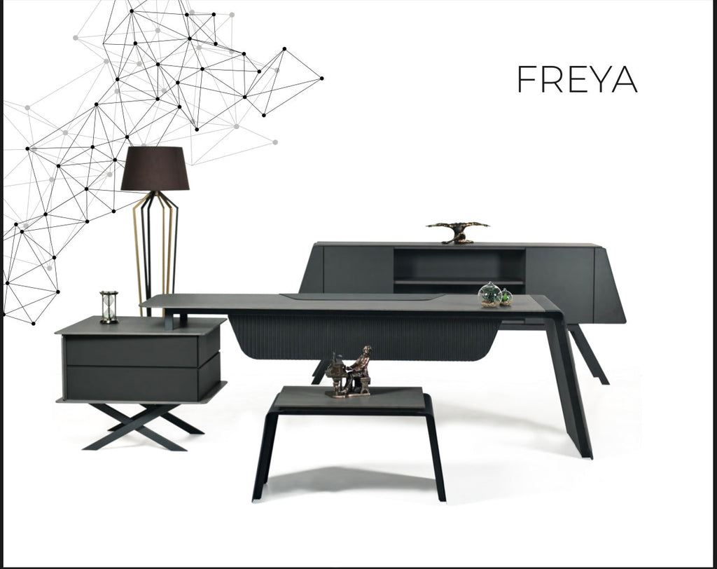 Bureau FREYA, poste de travail professionnel au design moderne 
