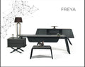 Bureau FREYA, poste de travail professionnel au design moderne 