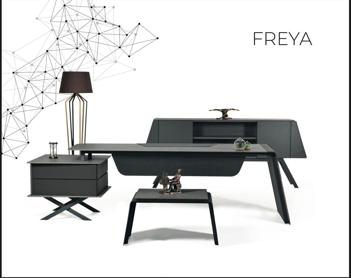 Bureau FREYA, poste de travail professionnel au design moderne 