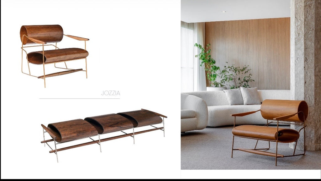 Fauteuil JOZZIA — Haut de Gamme Design Contemporain