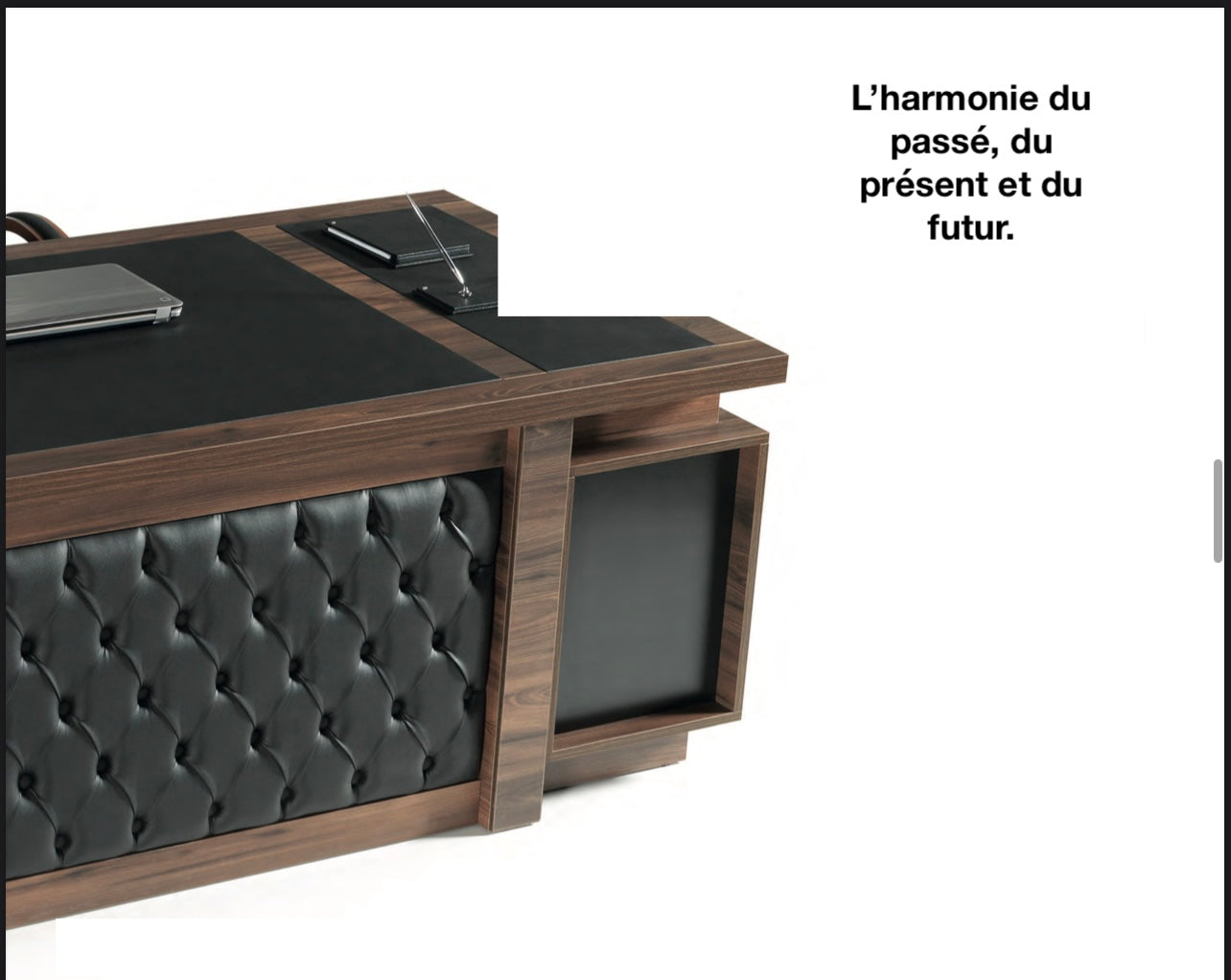 DEFNE – Bureau avec retour