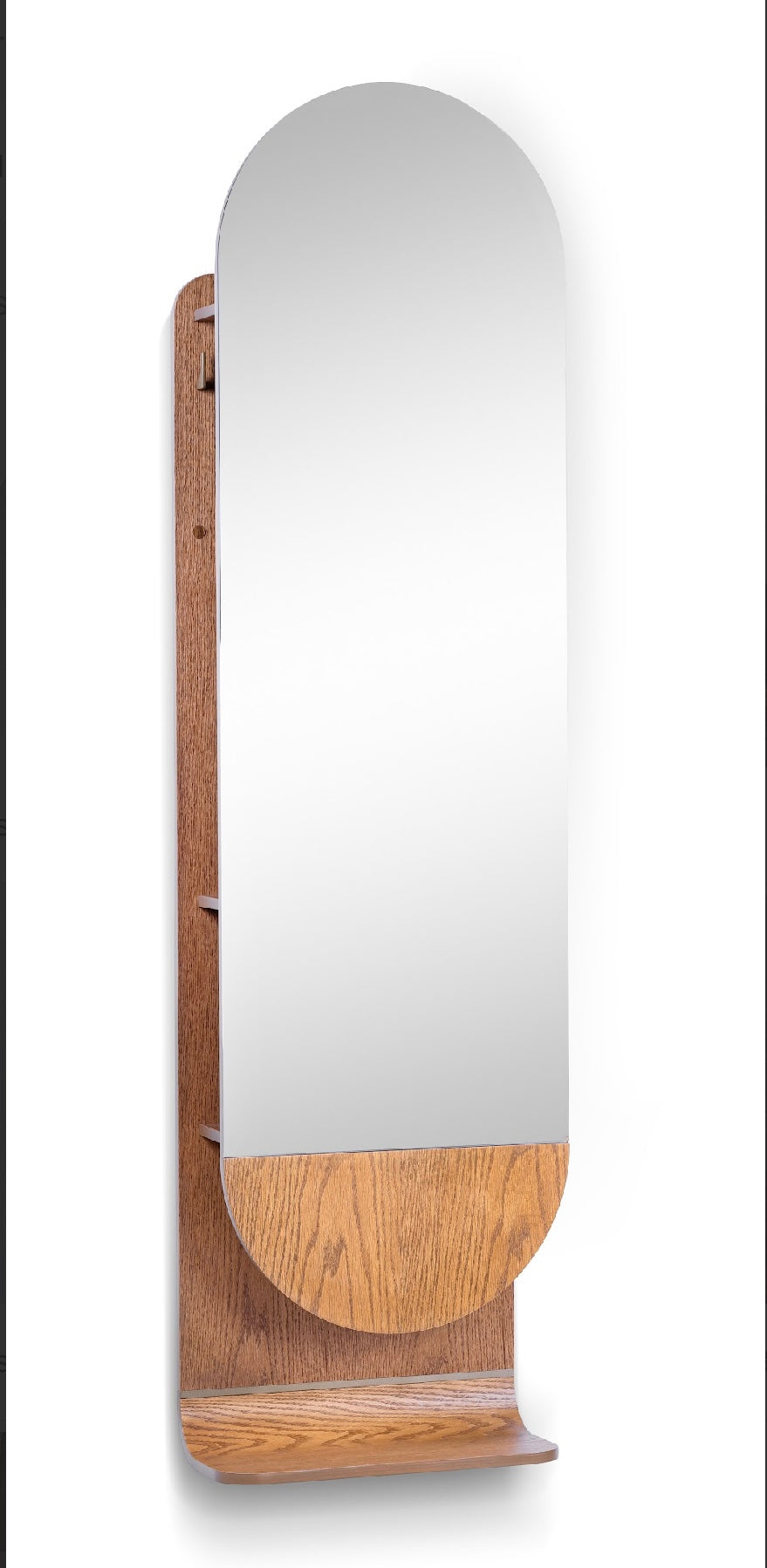 Miroir VENUS  Vestiaire Multifonctions – Élégance Bois