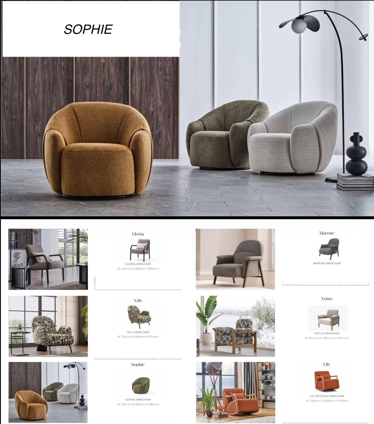 Fauteuil design LILY ROCKING