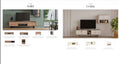 Meuble TV LEGNA – Bois clair contemporain