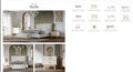 Chambre adulte MARLIN – Style naturel