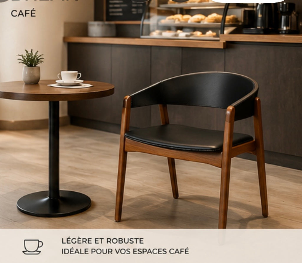 BREAK – Chaise design en bois massif