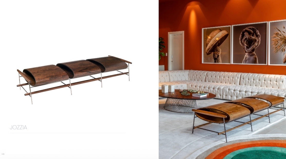 Banquette JOZZIA — Élégante Salon ou Espace Accueil