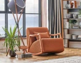Fauteuil design LILY ROCKING