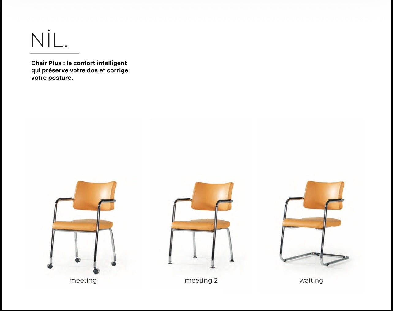 Chaise visiteur NIL